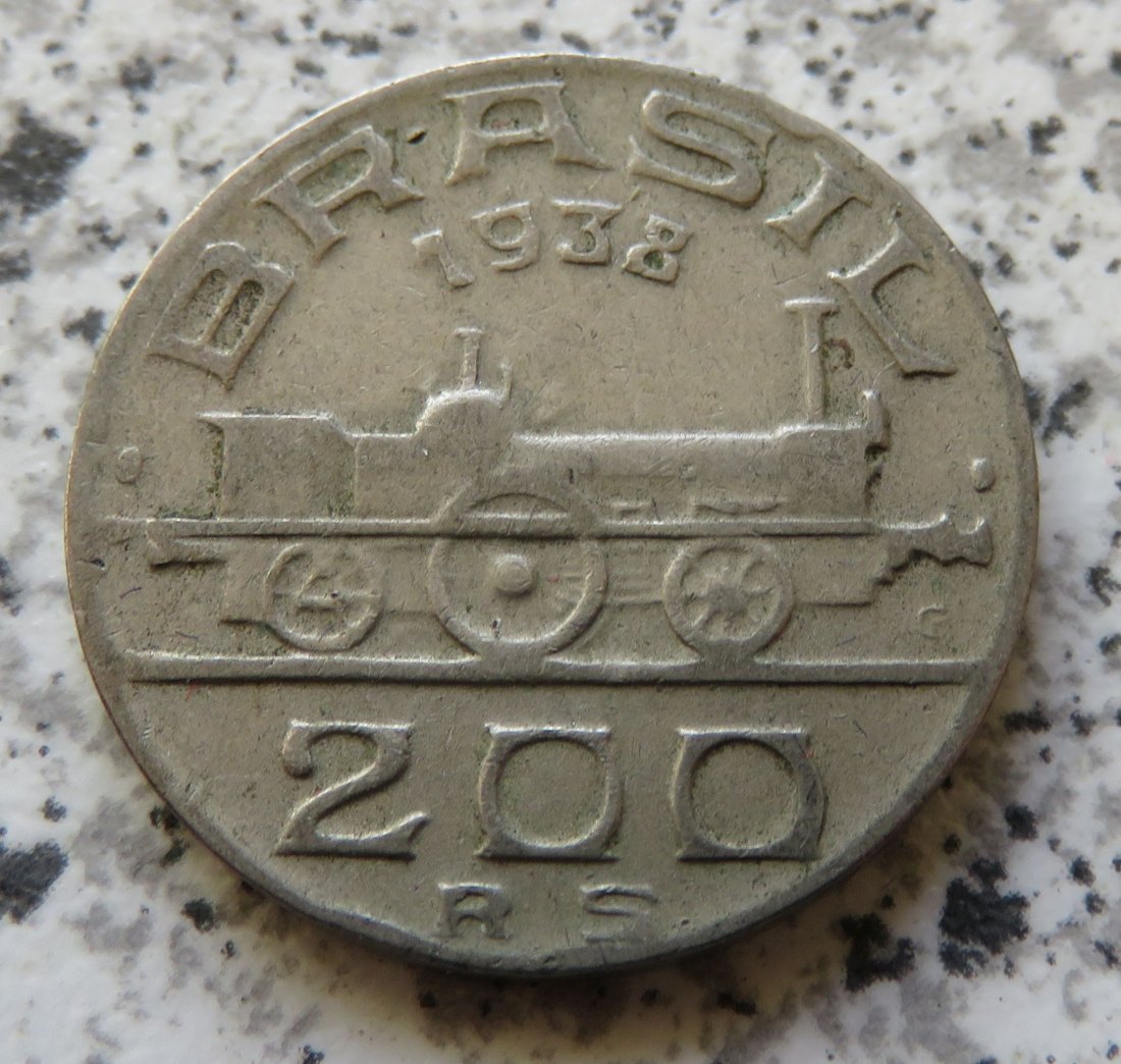  Brasilien 200 Reis 1923   