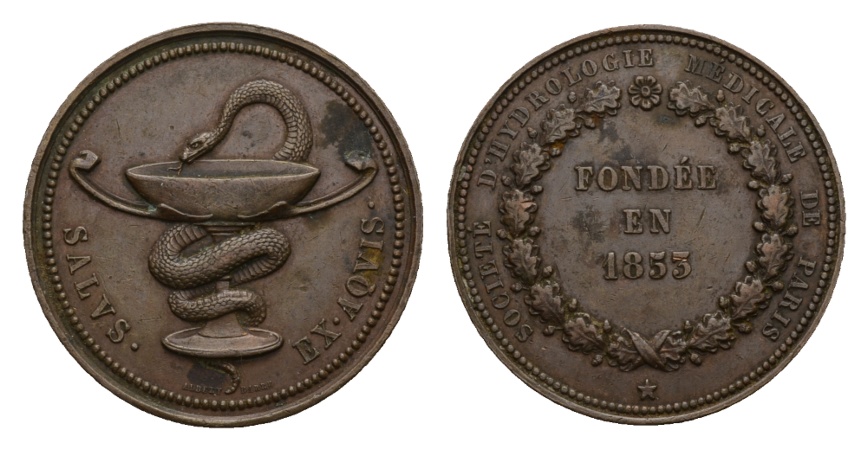  Medaille 1853; Bronze; 18,96 g, Ø 36,7 mm   