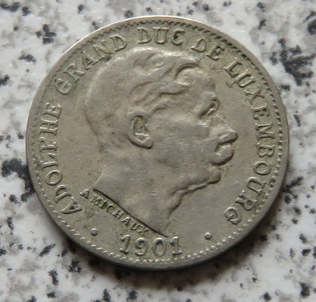  Luxemburg 5 Centimes 1901   