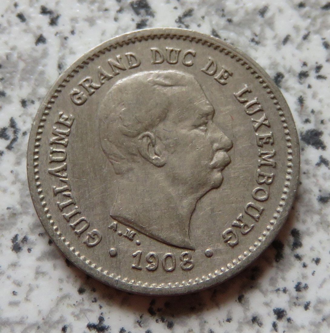  Luxemburg 5 Centimes 1908   