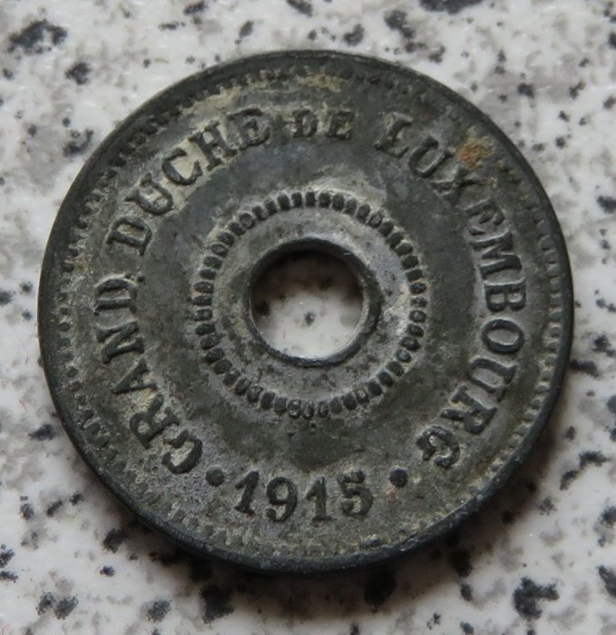  Luxemburg 10 Centimes 1915   