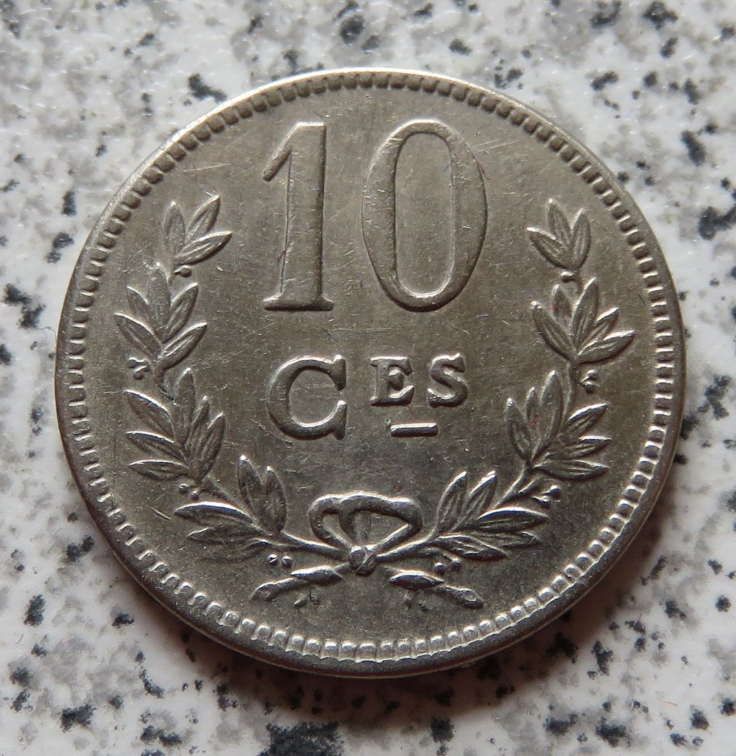  Luxemburg 10 Centimes 1924   