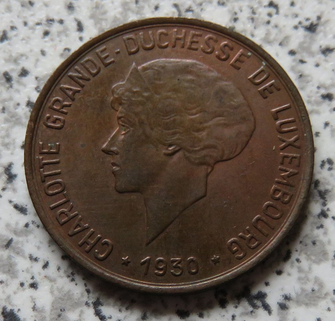  Luxemburg 10 Centimes 1930   