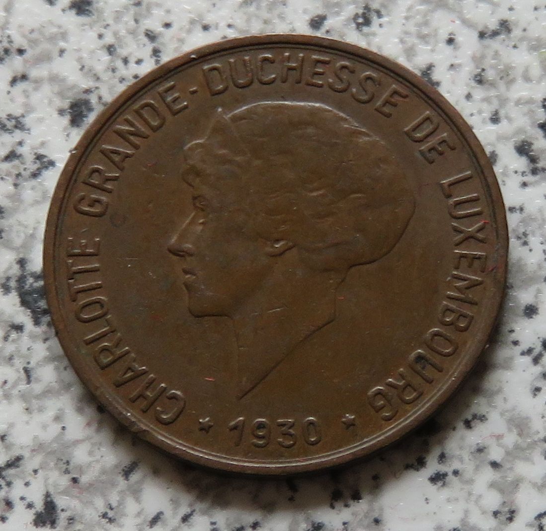  Luxemburg 10 Centimes 1930   