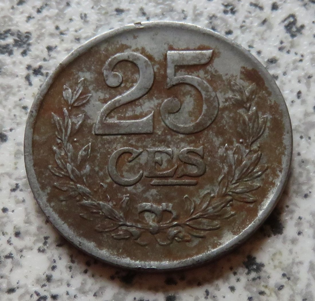  Luxemburg 25 Centimes 1920   