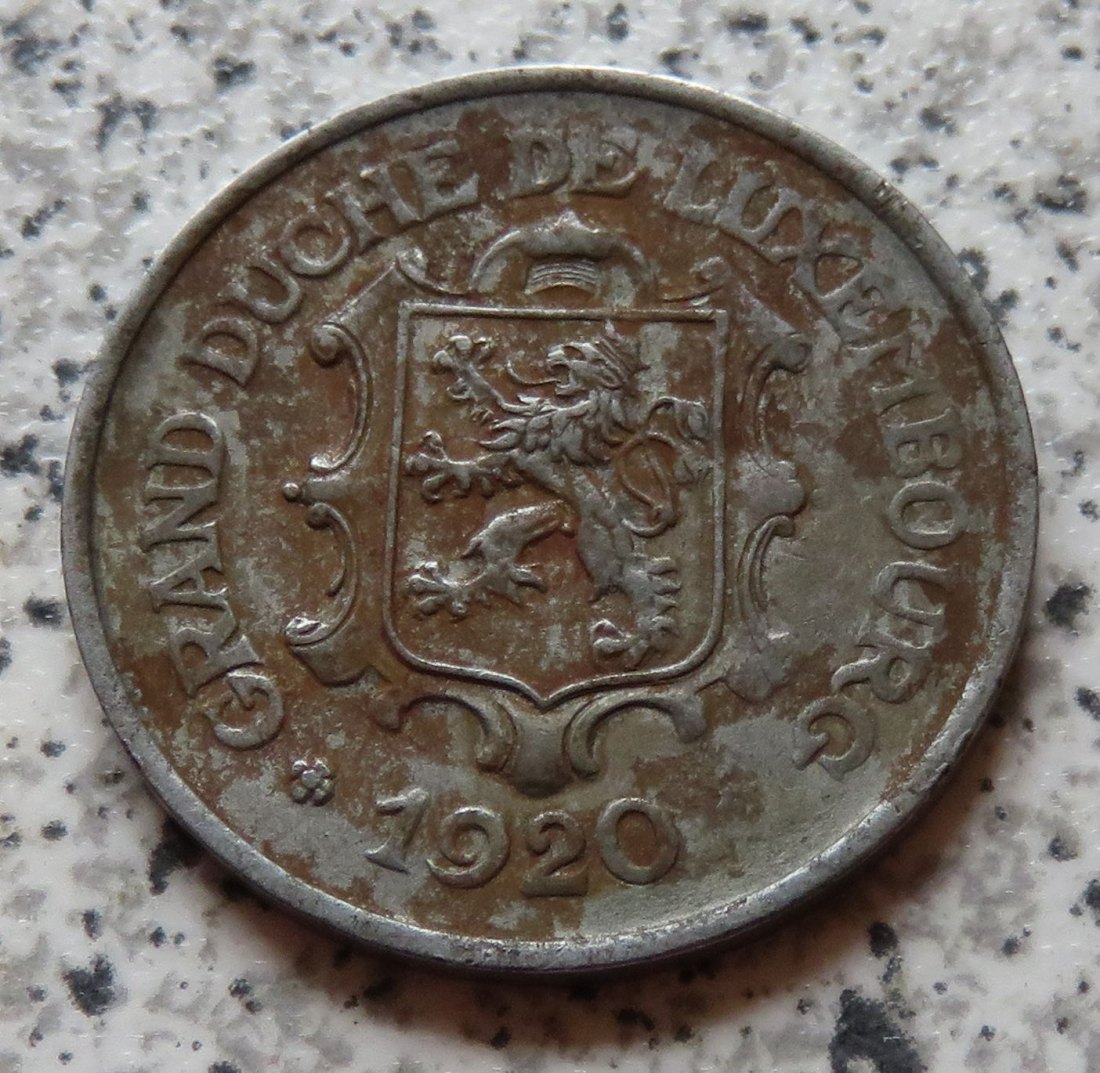  Luxemburg 25 Centimes 1920   