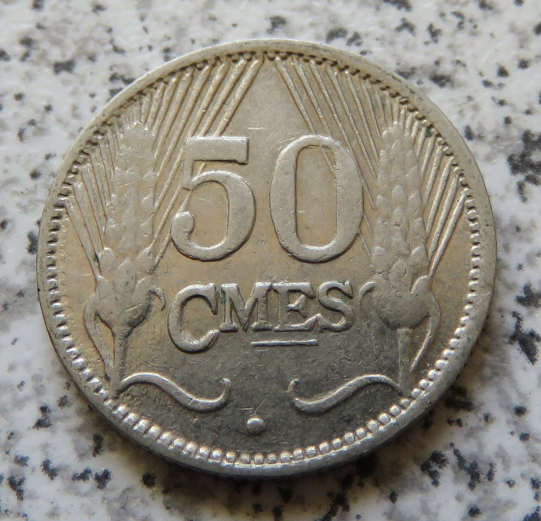  Luxemburg 50 Centimes 1930   