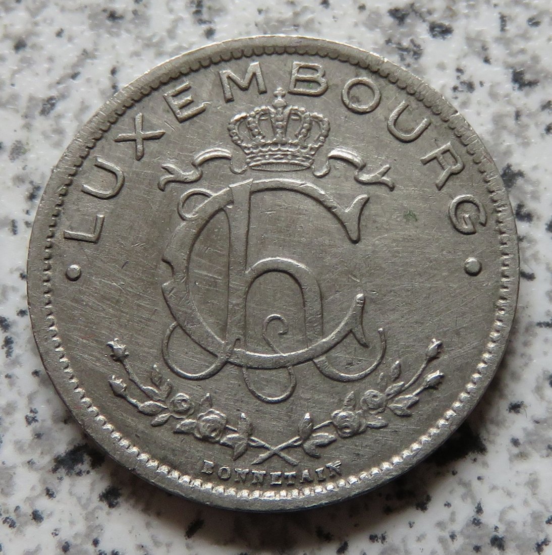  Luxemburg 1 Franc 1935   