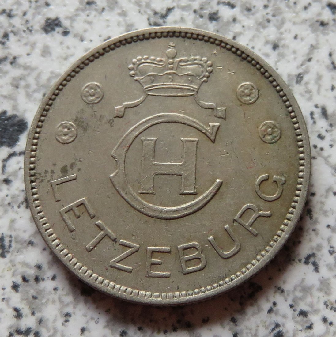  Luxemburg 1 Franc 1939   