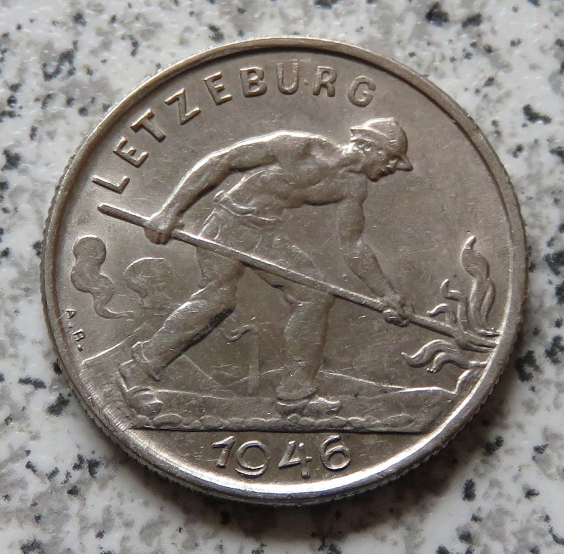  Luxemburg 1 Franc 1946   