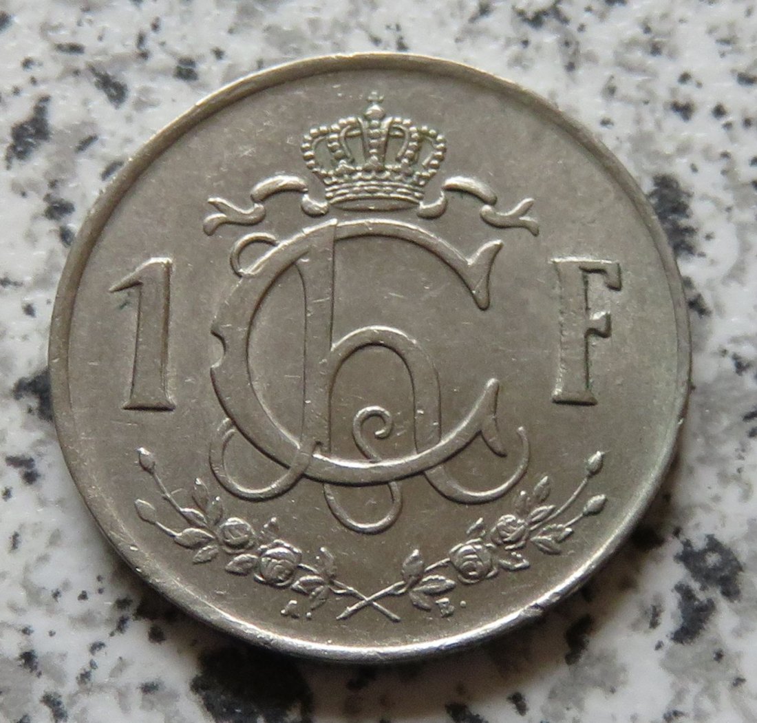  Luxemburg 1 Franc 1952   