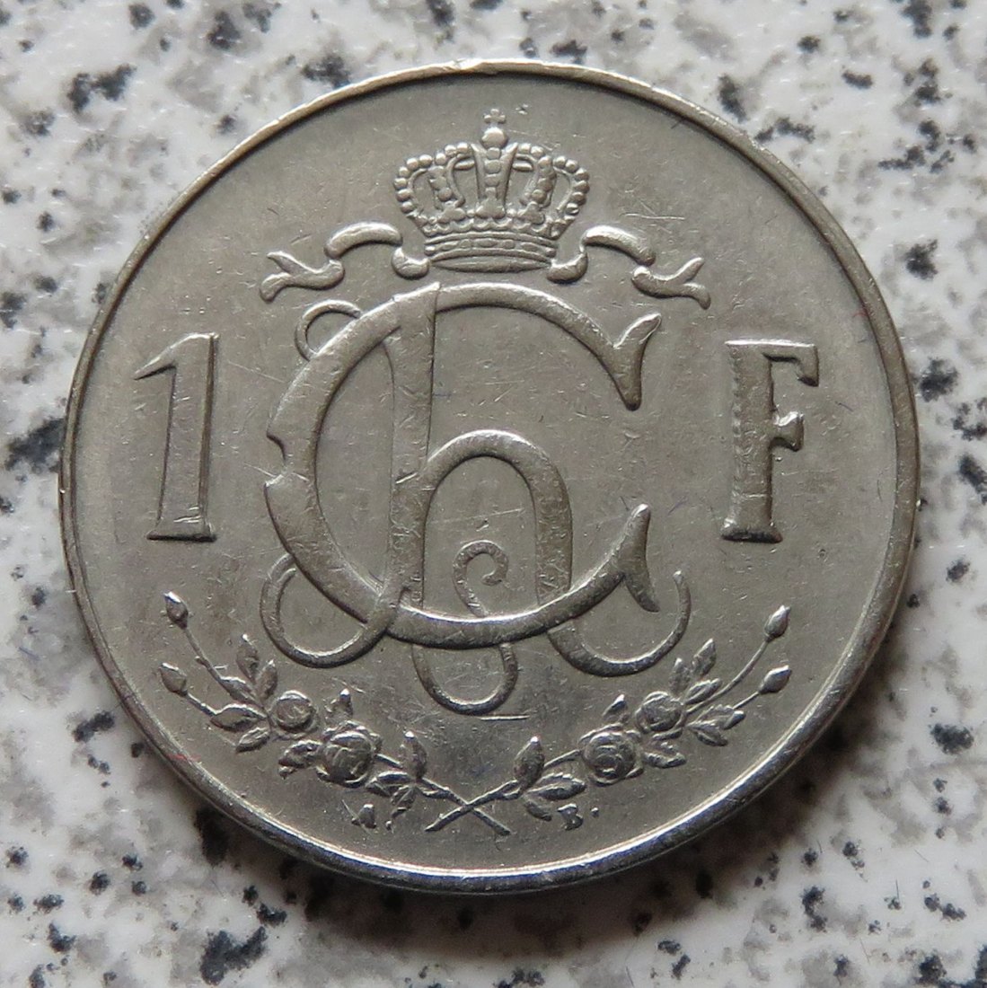  Luxemburg 1 Franc 1955   