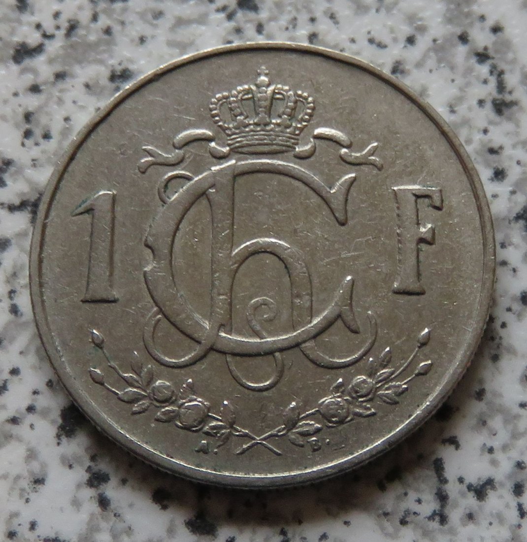  Luxemburg 1 Franc 1955   