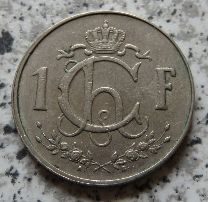  Luxemburg 1 Franc 1960   