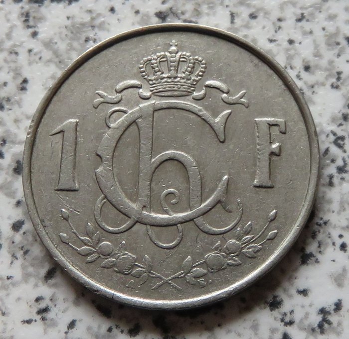  Luxemburg 1 Franc 1964   