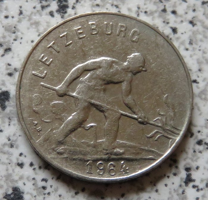  Luxemburg 1 Franc 1964   