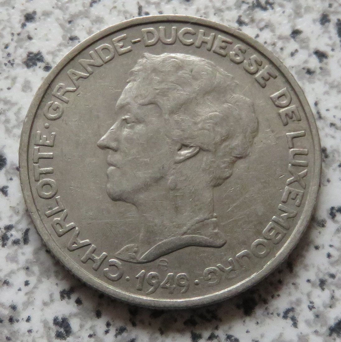  Luxemburg 5 Francs 1949   