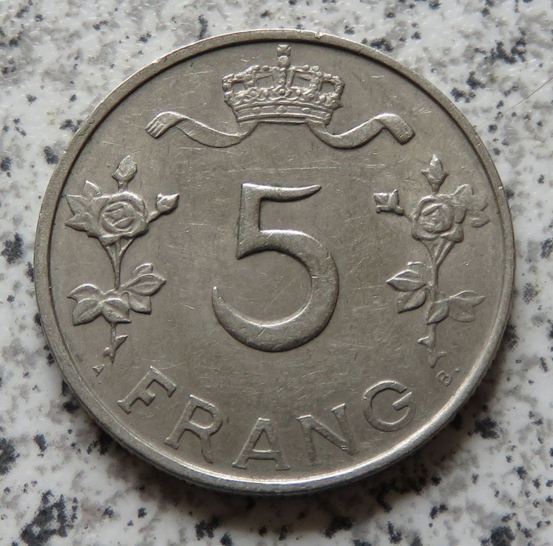  Luxemburg 5 Francs 1949   