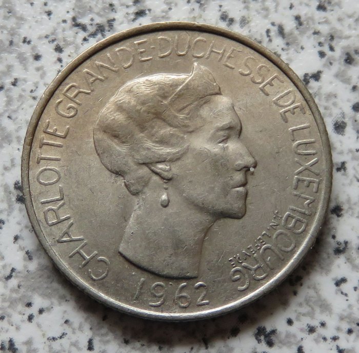  Luxemburg 5 Francs 1962   