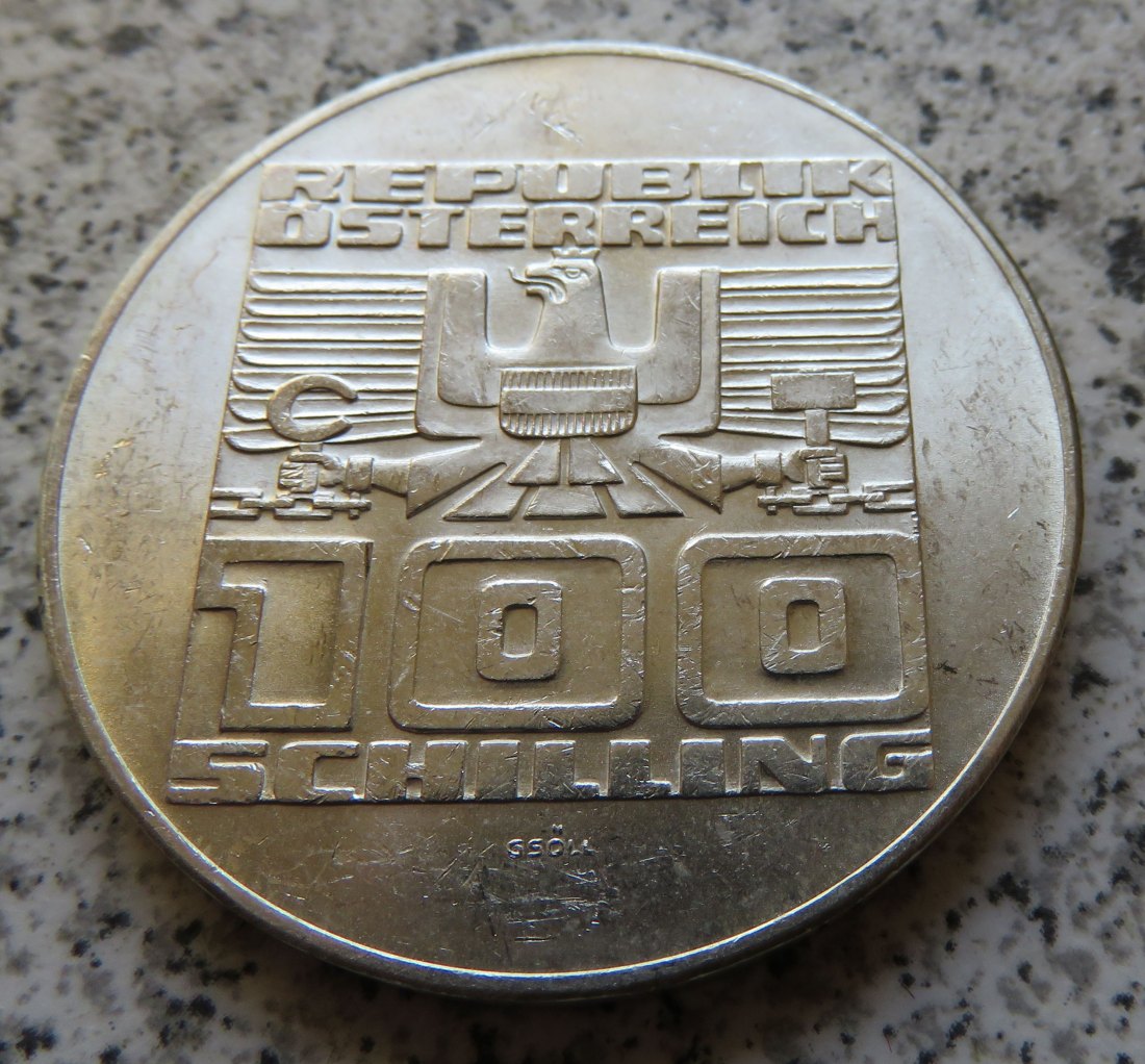  Österreich 100 Schilling 1975   