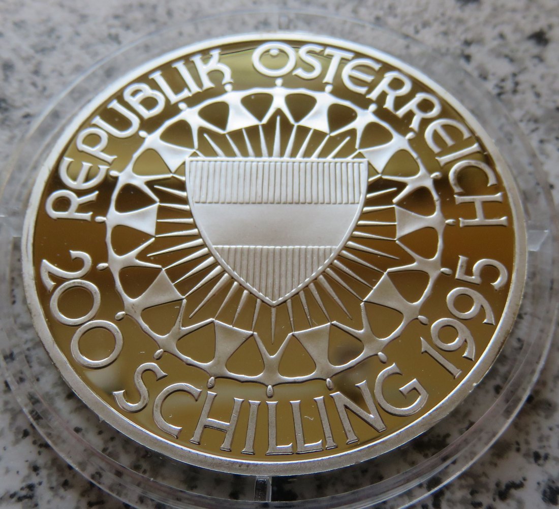  Österreich 200 Schilling 1995, 1-ne Unze   