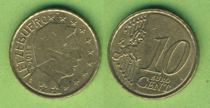  Luxemburg 10 Cent 2011   