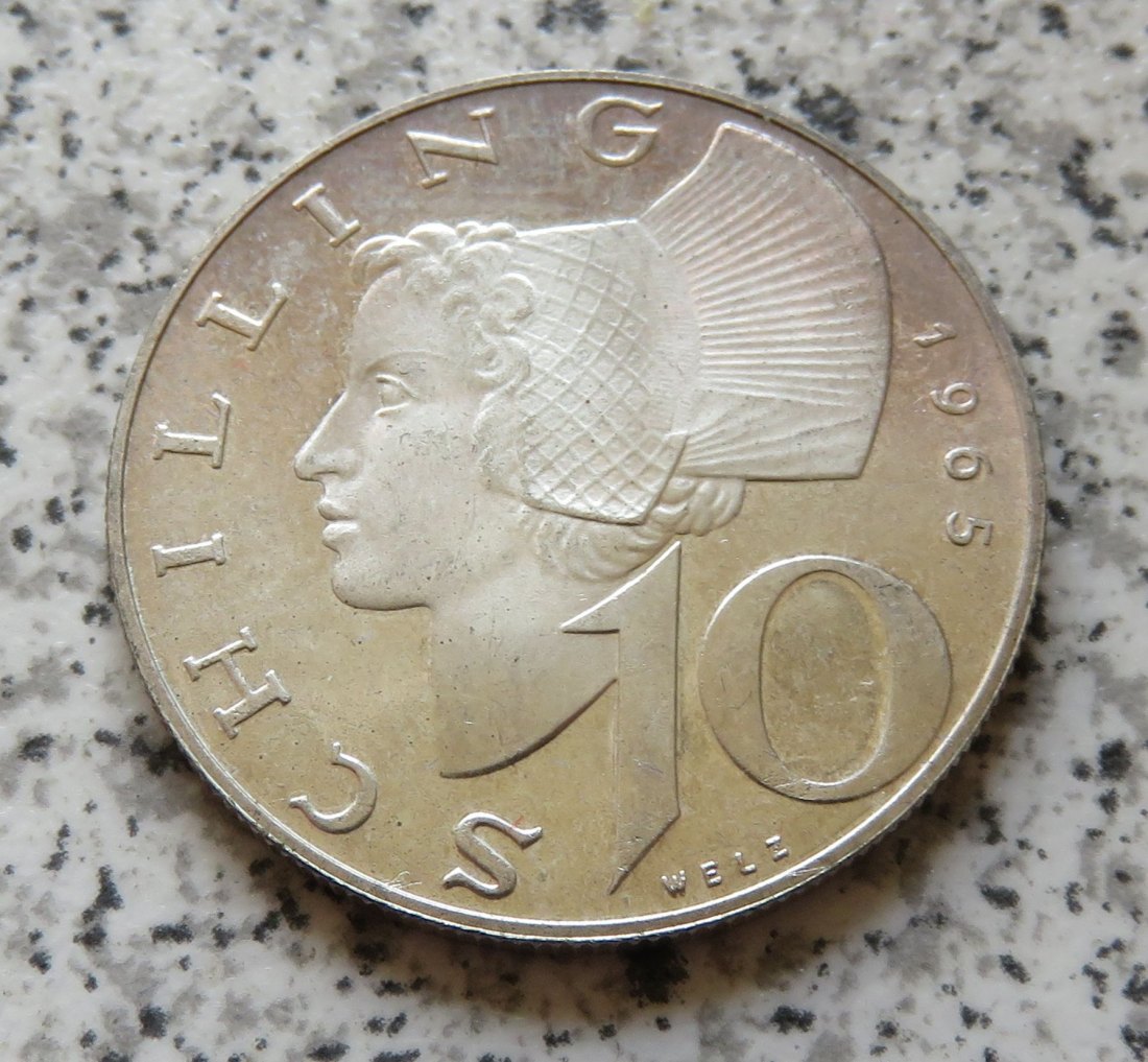  Österreich 10 Schilling 1965   