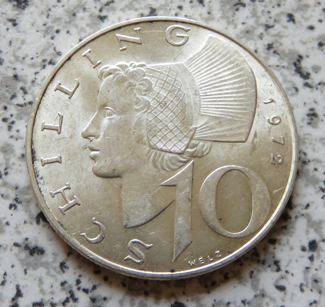  Österreich 10 Schilling 1972   