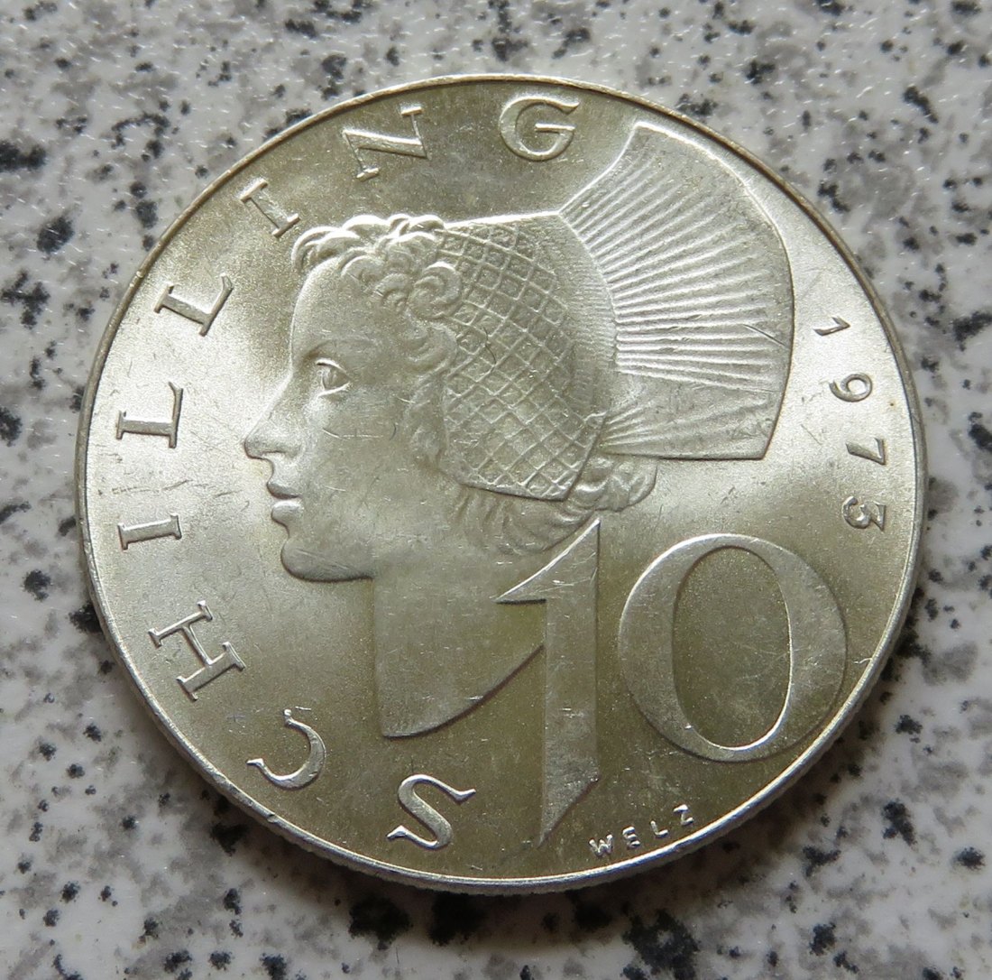  Österreich 10 Schilling 1972   