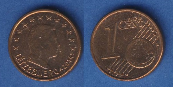  Luxemburg 1 Cent 2014   