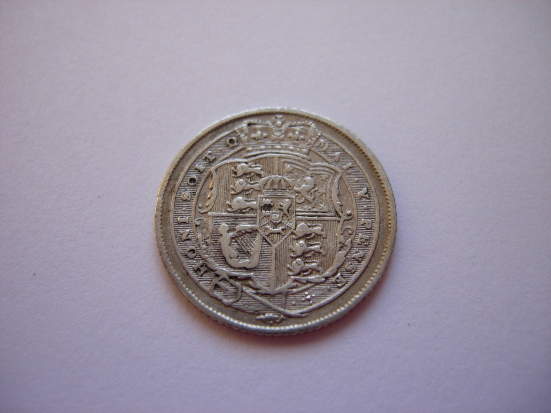  Six Pence 1817   