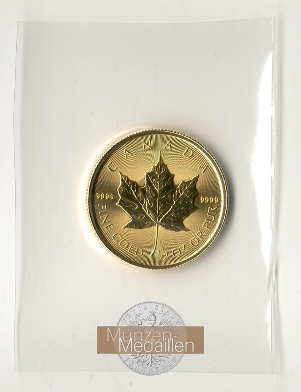 Kanada MM-Frankfurt Feingold: 15,55g 20 Dollar (Maple Leaf) 2025 