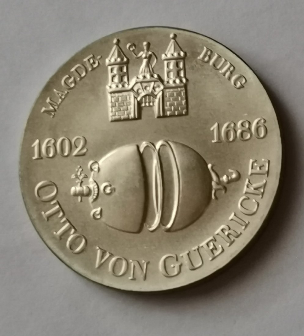  10 Mark DDR Otto von Guericke 1977   