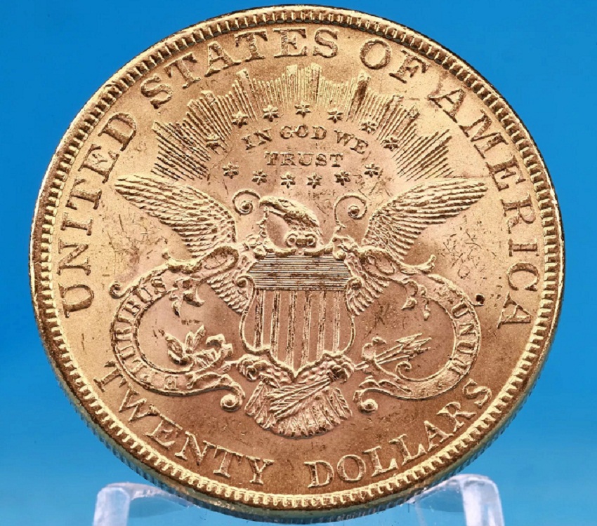  20 Dollar 1895 USA Liberty Head Double Eagle Goldmünze ECHT Garantie rar!   