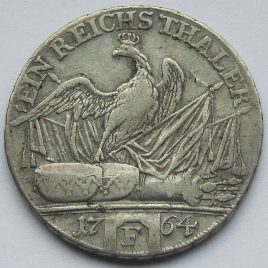  Preußen: 1 Taler Friedrich II. 1764 F   