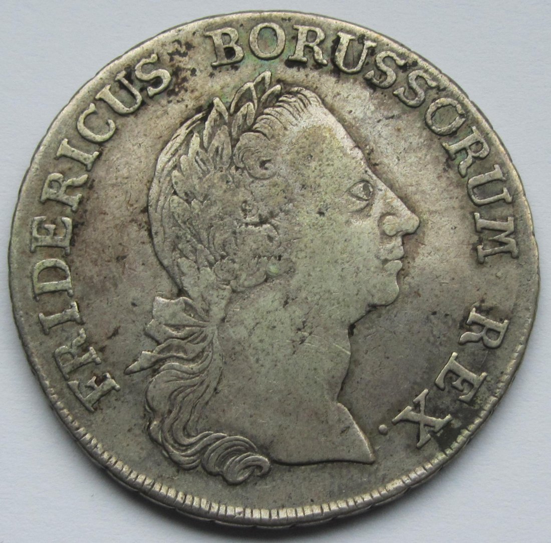  Preußen: 1 Taler Friedrich II. 1764 F   