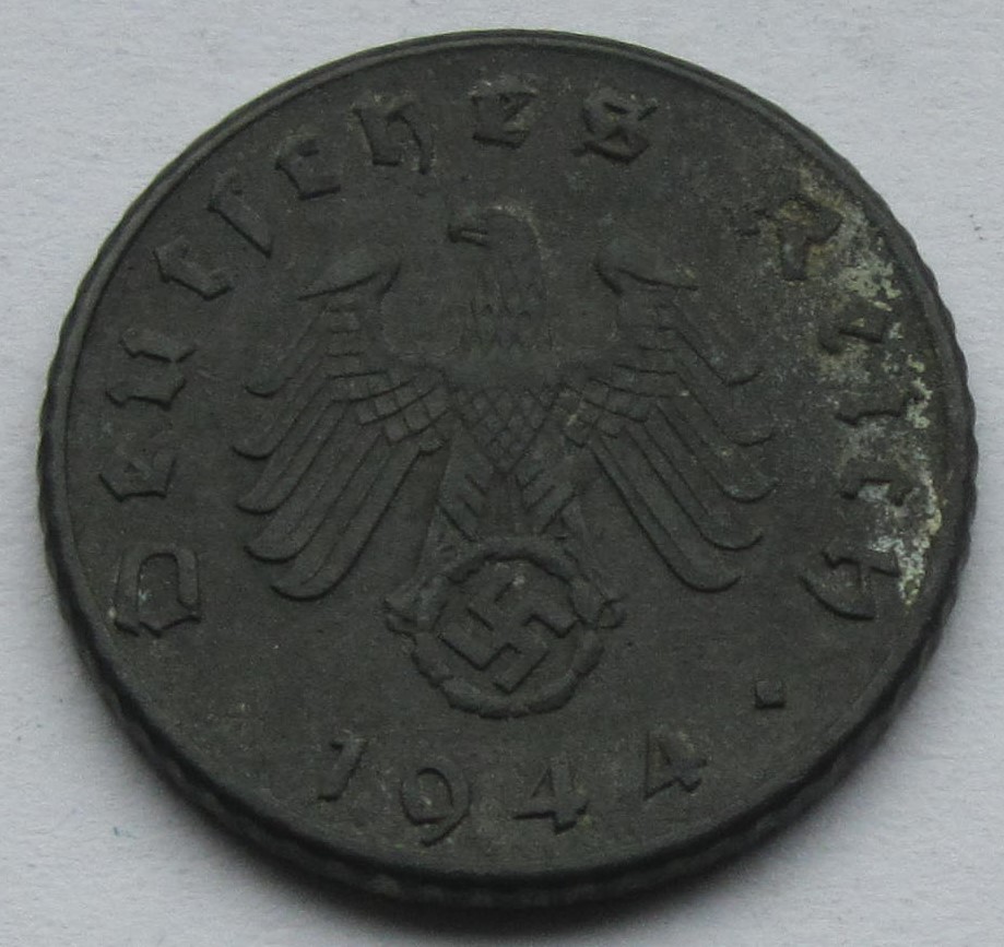  Deutsches Reich: 5 Pfennig 1944 A   