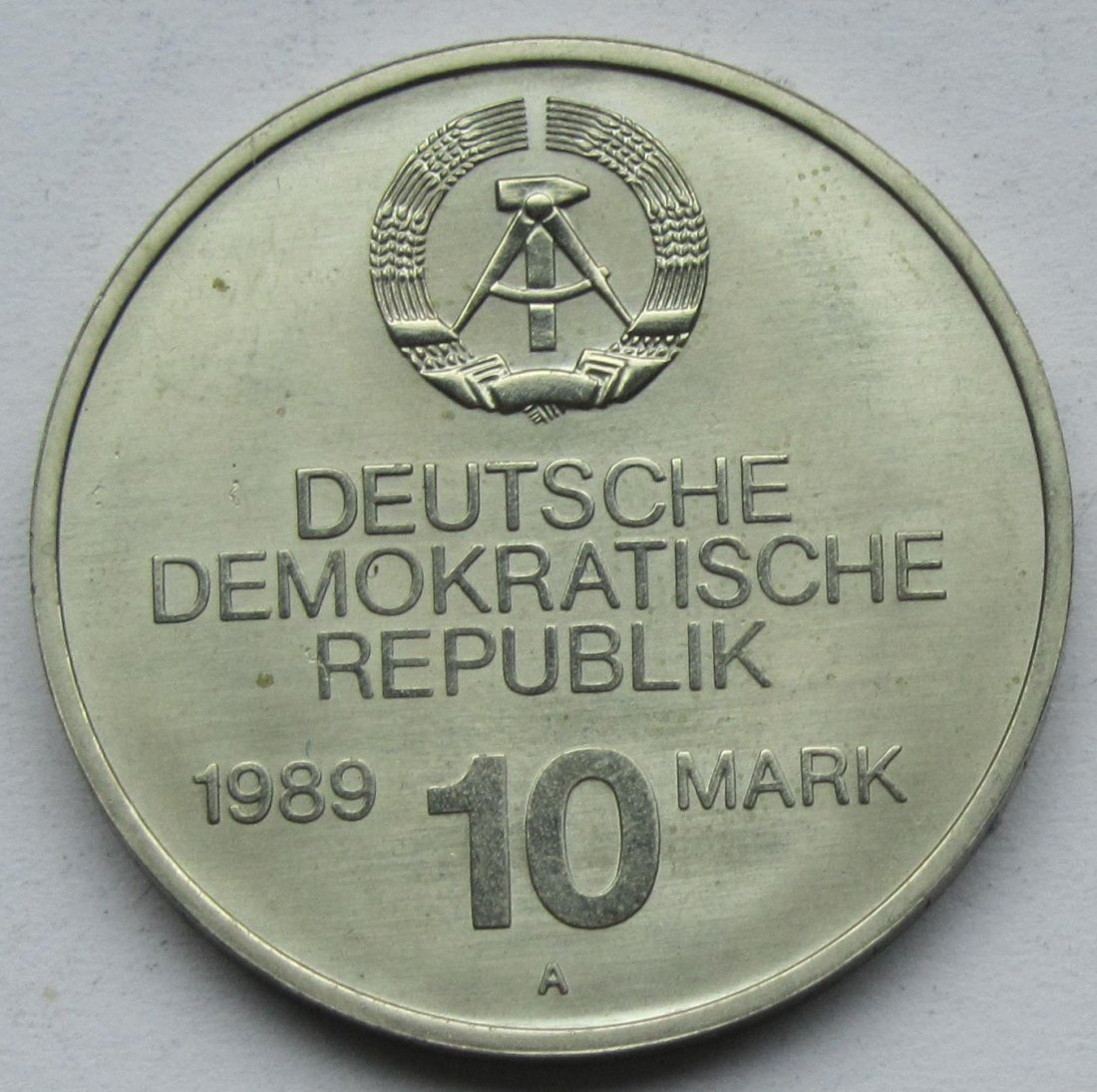  DDR: 10 Mark RGW 1989   