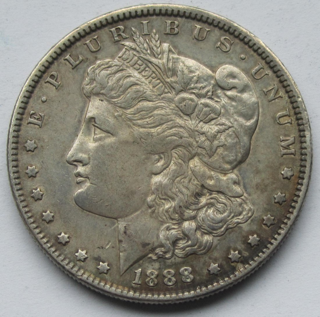  USA Vereinigte Staaten: 1 Dollar (Morgan-Dollar) 1888   