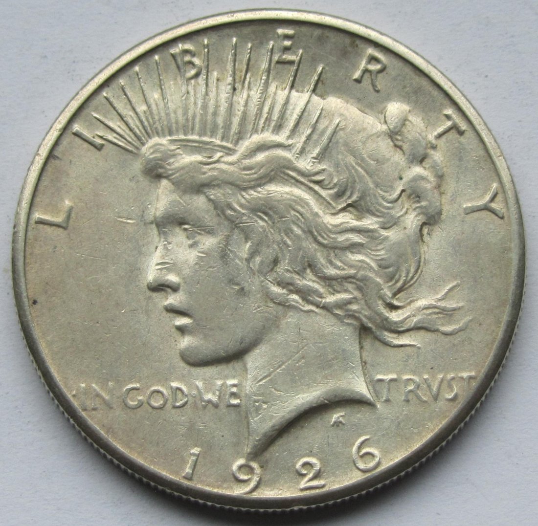  USA Vereinigte Staaten: 1 Dollar (Peace-Dollar) 1926 S   