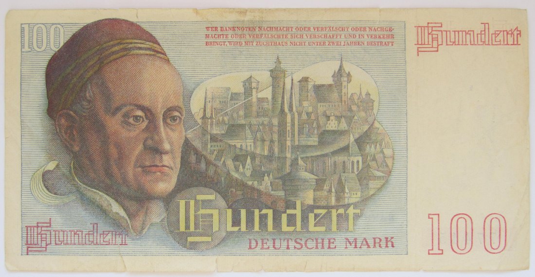  Deutschland: 100 DM Bank deutscher Länder 1948   