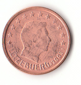  2 Cent Luxemburg 2003 (F207)b.   