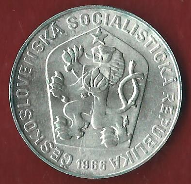  CESKOSLOVENSKA 10 KC 1966 Münzen und Goldankauf Koblenz Frank Maurer Ai 615   