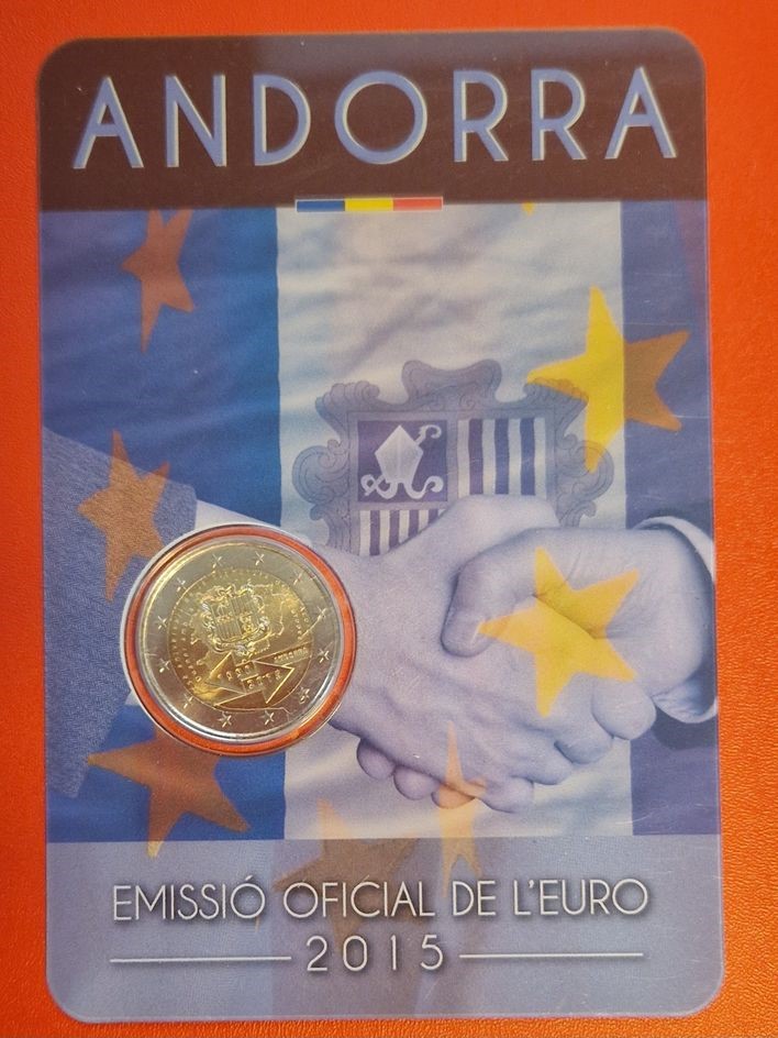  Andorra 2 Euro Gedenkmünze 2015 Münzenankauf Koblenz Frank Maurer Ai 596   
