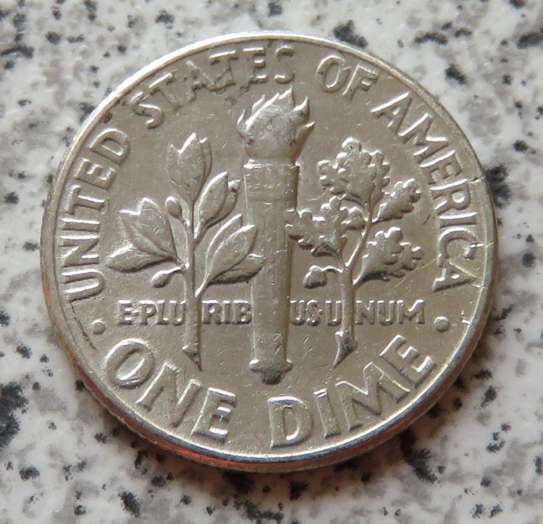  USA 1 Dime 1957 / USA 10 Cents 1957   