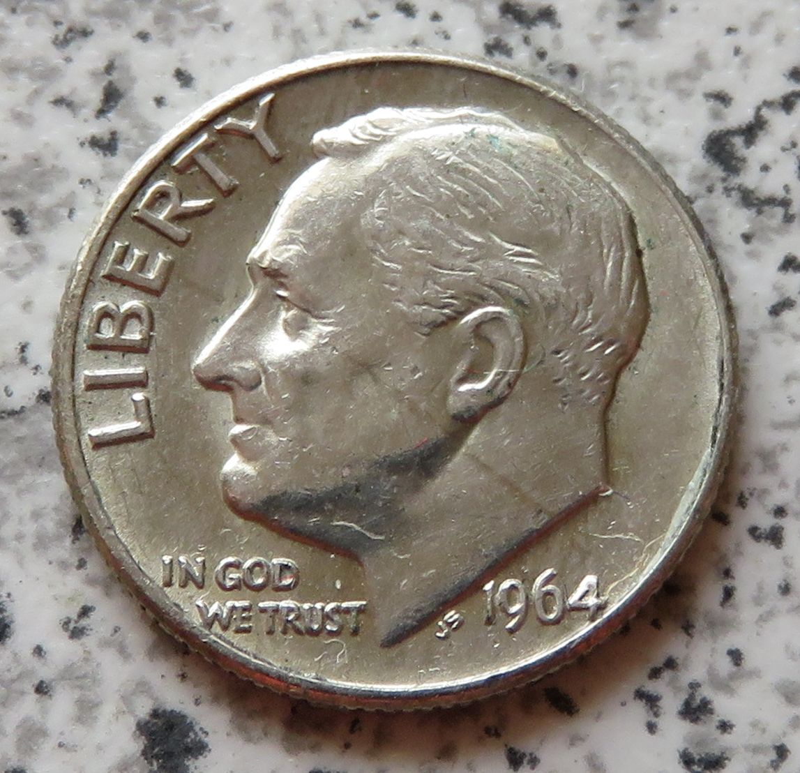  USA 1 Dime 1964 D / USA 10 Cents 1964 D   