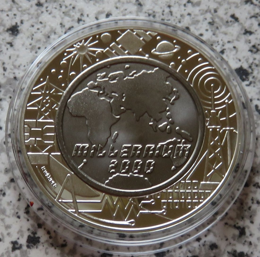  Österreich 100 Schilling 2000 Millennium   