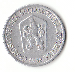  10 Heller Tschechoslowakei 1962 (D025)b.   