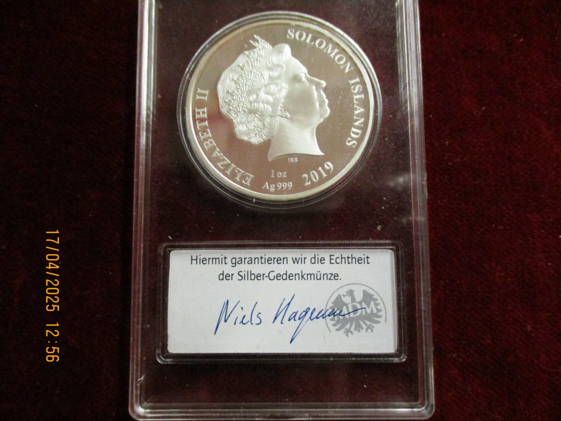  Salomonen 2019 - 999er Silber - Gewicht: 31,1 Gramm /1101087 - C1   