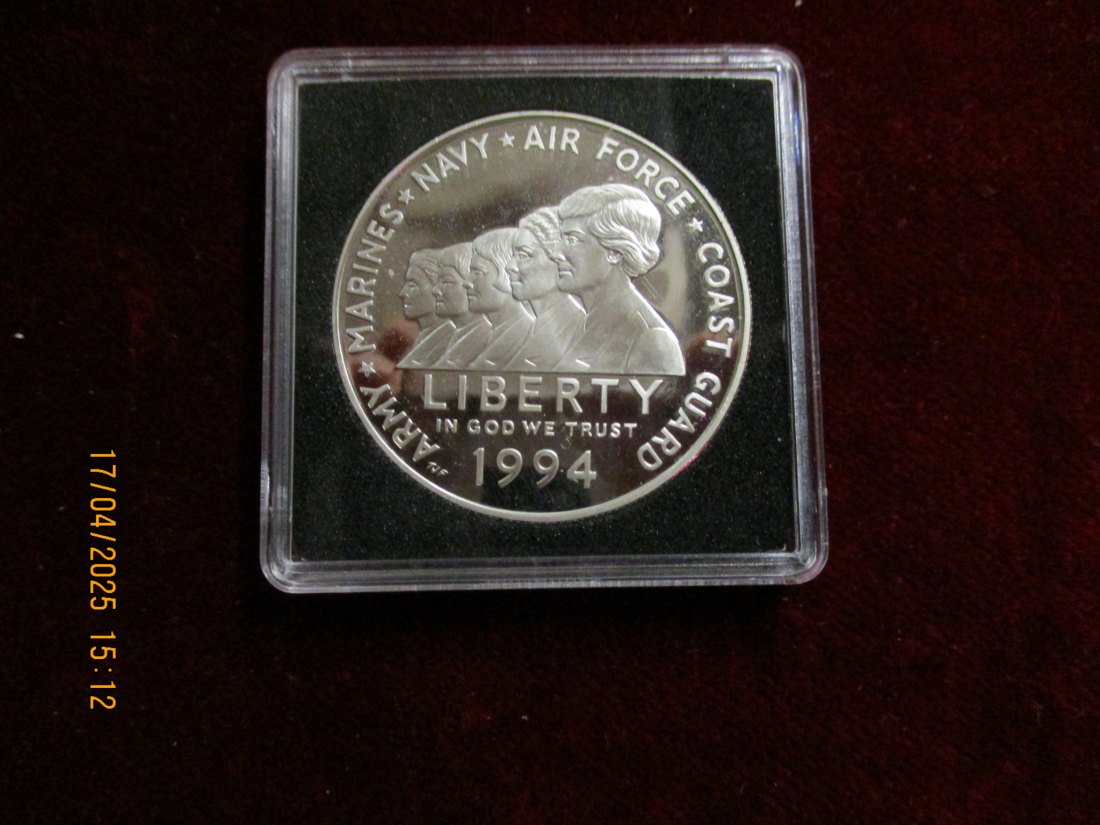  1 Dollar 1994 USA Silber siehe Foto / 1101087 - C4   